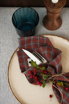 set de table serviette noel